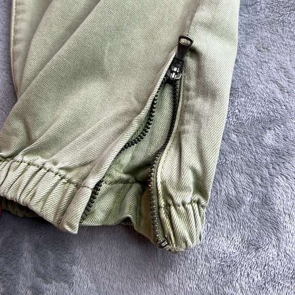 🎯NWOT Paige Mayslie Self Tie Jogger Green Size 27 - Picture 7 of 16